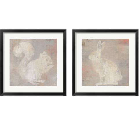 Lodge Fauna 2 Piece Framed Art Print Set by Studio Mousseau