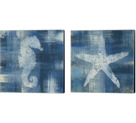Batik Seas 2 Piece Canvas Print Set by Studio Mousseau