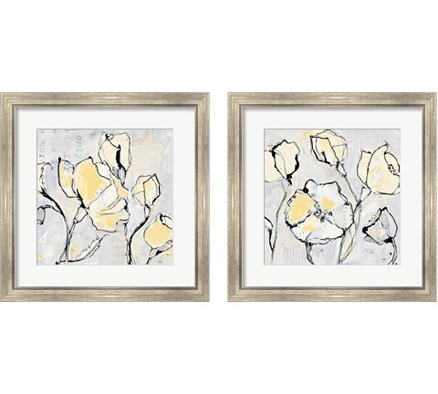 16 Again with Yellow 2 Piece Framed Art Print Set by Kellie Day