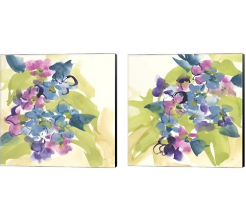 Spring Bouquet 2 Piece Canvas Print Set by Chris Paschke