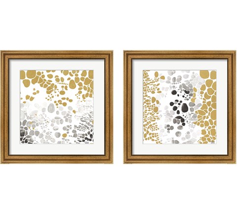 Speckled Trio 2 Piece Framed Art Print Set by Andrea Bijou