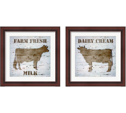 Fresh Milk 2 Piece Framed Art Print Set by Lanie Loreth