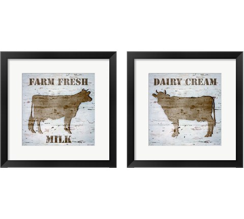 Fresh Milk 2 Piece Framed Art Print Set by Lanie Loreth