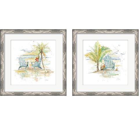 Happy Place 2 Piece Framed Art Print Set by Patricia Pinto
