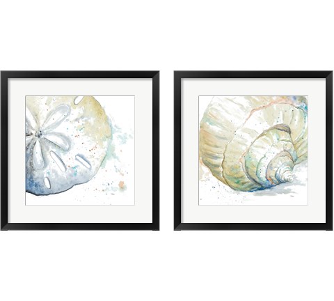 Water Sea Life 2 Piece Framed Art Print Set by Patricia Pinto