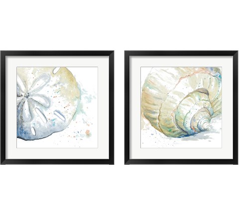 Water Sea Life 2 Piece Framed Art Print Set by Patricia Pinto