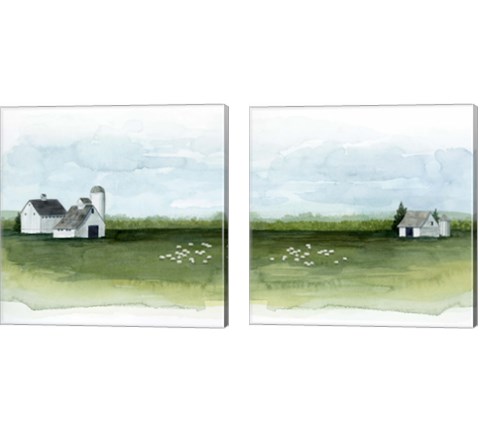 Delilah's Farm 2 Piece Canvas Print Set by Grace Popp