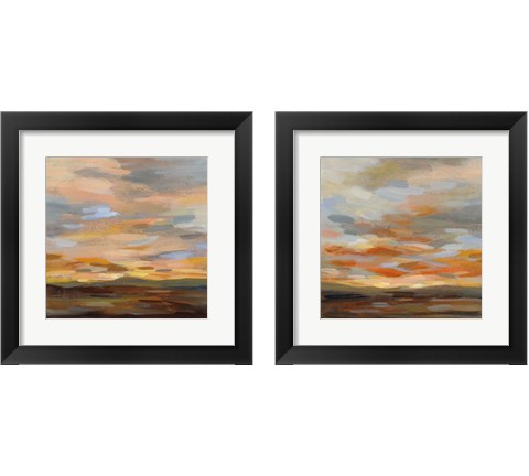 High Desert Sky 2 Piece Framed Art Print Set by Silvia Vassileva