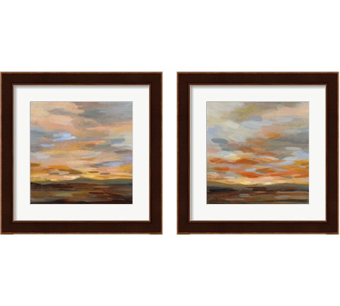 High Desert Sky 2 Piece Framed Art Print Set by Silvia Vassileva