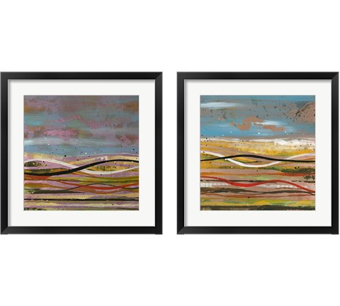 High Plains 2 Piece Framed Art Print Set by Scott Hile