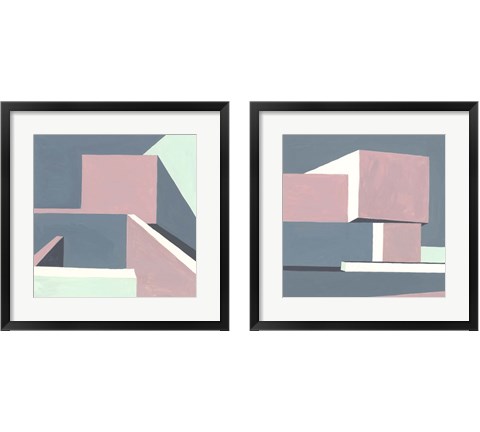 Shadow of the Walls 2 Piece Framed Art Print Set by Melissa Wang