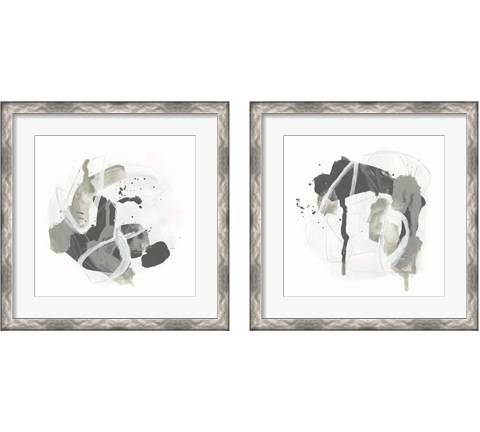 Monochrome Missive 2 Piece Framed Art Print Set by June Erica Vess