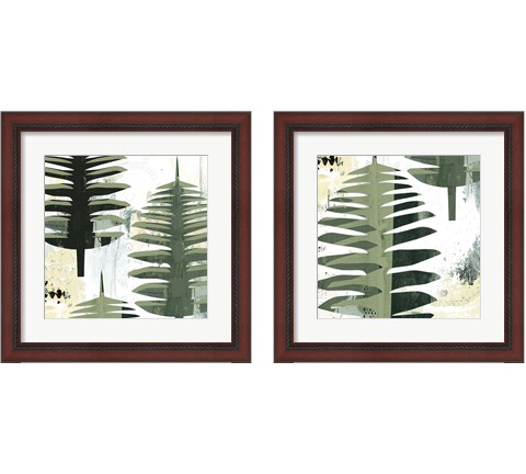 Palms  2 Piece Framed Art Print Set by Sarah Ogren