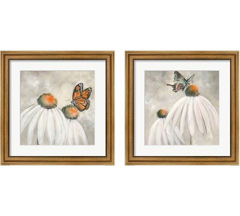 Butterflies are Free 2 Piece Framed Art Print Set by Chris Paschke