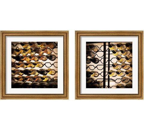 Wine Selection 2 Piece Framed Art Print Set by Anna Coppel