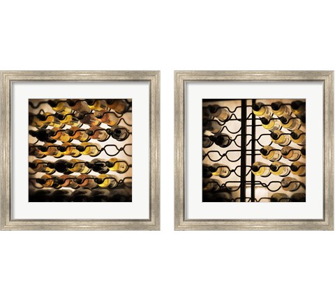 Wine Selection 2 Piece Framed Art Print Set by Anna Coppel