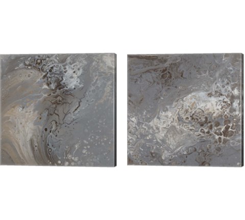 Modern Flow 2 Piece Canvas Print Set by Tiffany Hakimipour