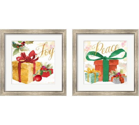 Presents and Notes 2 Piece Framed Art Print Set by Lanie Loreth