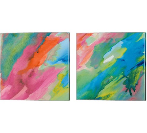 Summer Abounds 2 Piece Canvas Print Set by Lanie Loreth