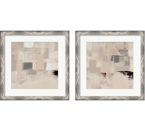 Cream Voluminous 2 Piece Framed Art Print Set by Lanie Loreth