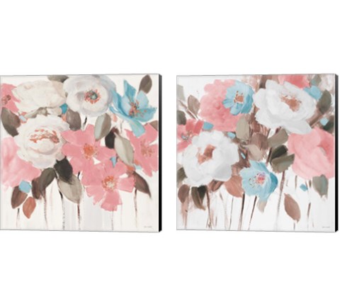 Spring Promise of Giverny 2 Piece Canvas Print Set by Lanie Loreth