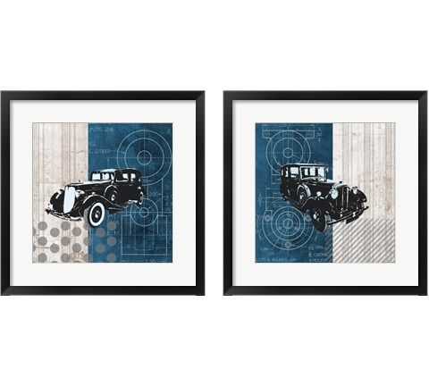 Classy Ride 2 Piece Framed Art Print Set by Michael Marcon