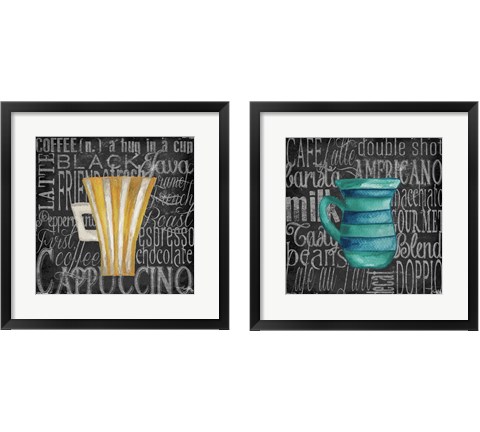 Coffee of the Day 2 Piece Framed Art Print Set by Elizabeth Medley