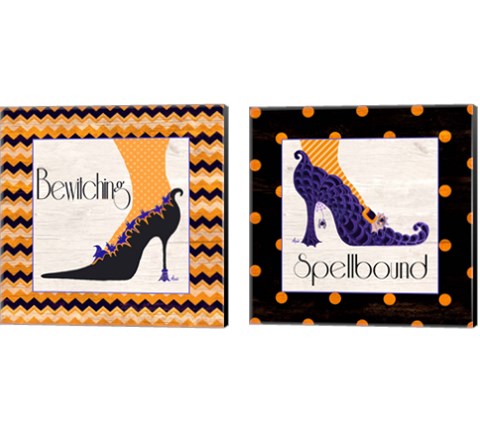 Bewitching Shoes  2 Piece Canvas Print Set by Andi Metz