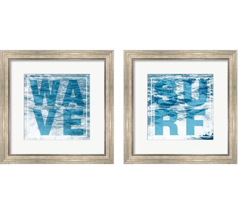 Surf & Wave 2 Piece Framed Art Print Set by Emily Navas