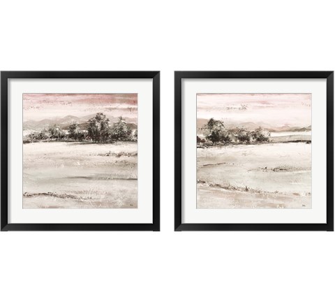 Muted Forest Square 2 Piece Framed Art Print Set by Patricia Pinto