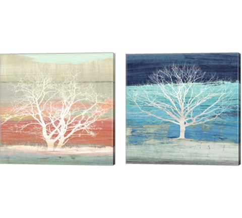 Treescape 2 Piece Canvas Print Set by Alessio Aprile