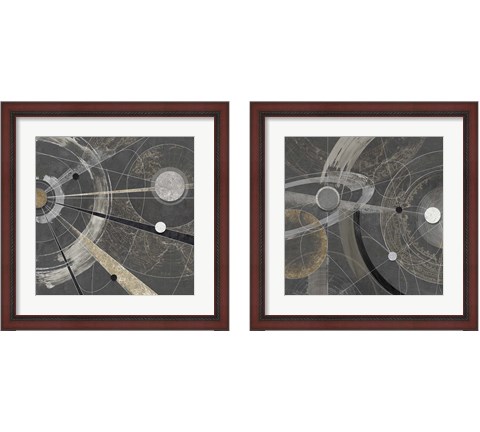 Orbitale  2 Piece Framed Art Print Set by Arturo Armenti