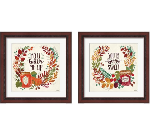 Spread the Love 2 Piece Framed Art Print Set by Janelle Penner