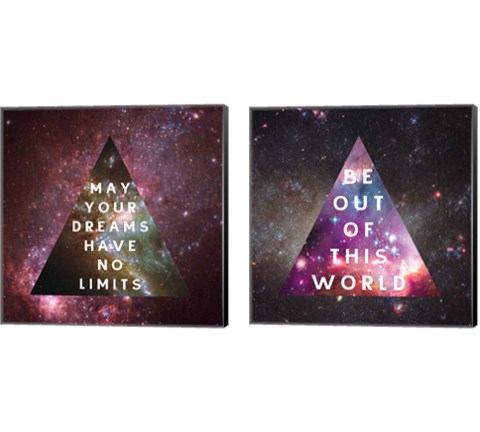 Out of this World  2 Piece Canvas Print Set by Wild Apple Portfolio