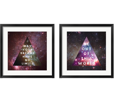 Out of this World  2 Piece Framed Art Print Set by Wild Apple Portfolio