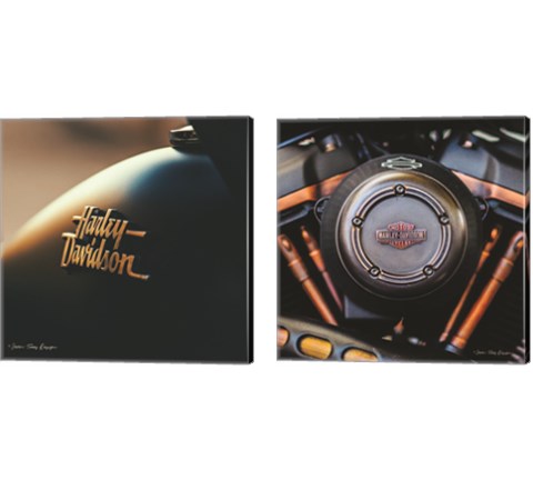 Harley 2 Piece Canvas Print Set by Seven Trees Design