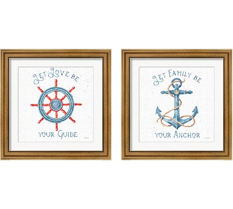 Nautical Life 2 Piece Framed Art Print Set by Lisa Audit