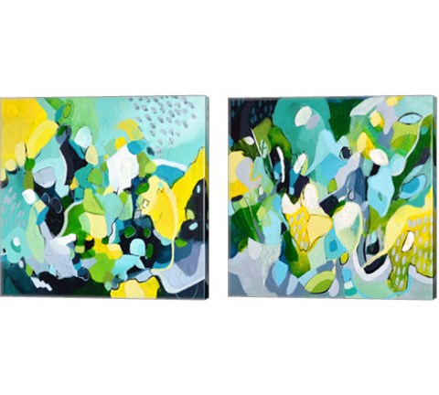 Dinner Party 2 Piece Canvas Print Set by TA Marrison