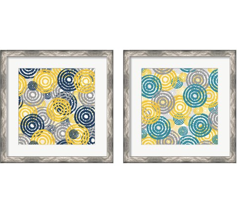 New Circles 2 Piece Framed Art Print Set by Alicia Soave