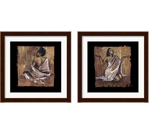 Soulful Grace 2 Piece Framed Art Print Set by Monica Stewart