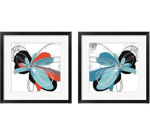 The Flower Dances 2 Piece Framed Art Print Set by Jan Weiss