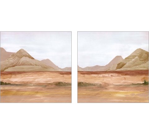 Desert Formation 2 Piece Art Print Set by Jennifer Parker
