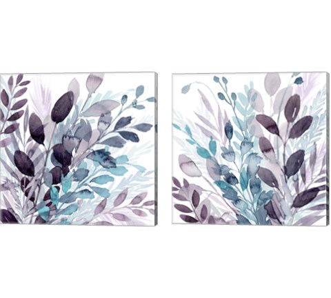 Crystallized Flora 2 Piece Canvas Print Set by Grace Popp