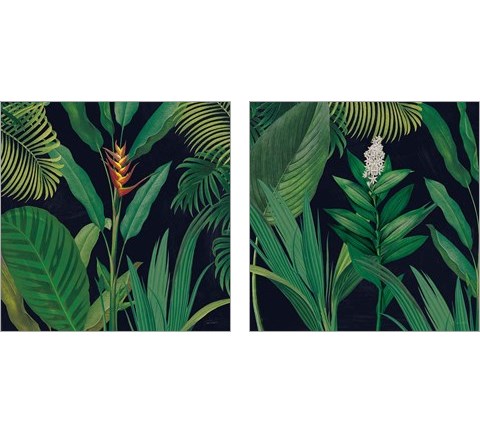 Dramatic Tropical 2 Piece Art Print Set by Sue Schlabach