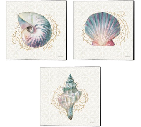 Ocean Dream 3 Piece Canvas Print Set by Lisa Audit