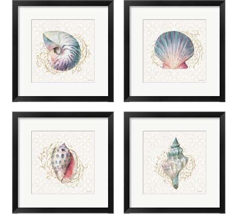 Ocean Dream 4 Piece Framed Art Print Set by Lisa Audit