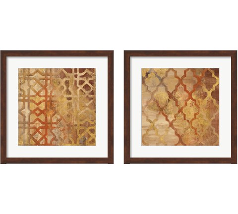 Gilded Rocking Moroccan 2 Piece Framed Art Print Set by Albena Hristova