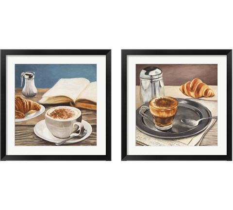 Morning Coffee 2 Piece Framed Art Print Set by Sandro Ferrari
