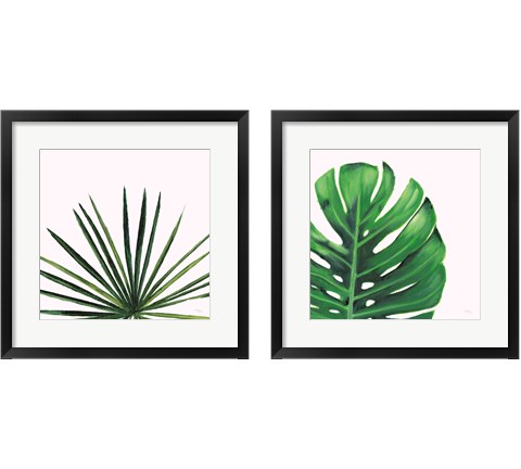 Statement Palms 2 Piece Framed Art Print Set by Wellington Studio