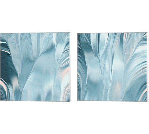 Flowing Water 2 Piece Canvas Print Set by Piper Rhue